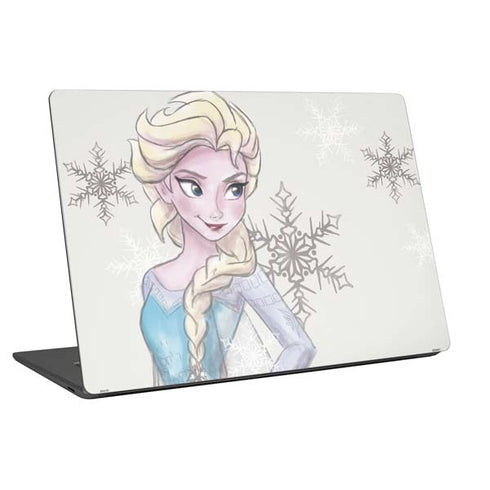 Disney Frozen Elsa Snowflakes Art Universal Laptop 14in (11.4 x 8.2in) Skin