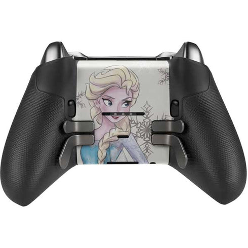 Disney Frozen Elsa Snowflakes Art Xbox Elite Wireless Controller Series 2 Skin