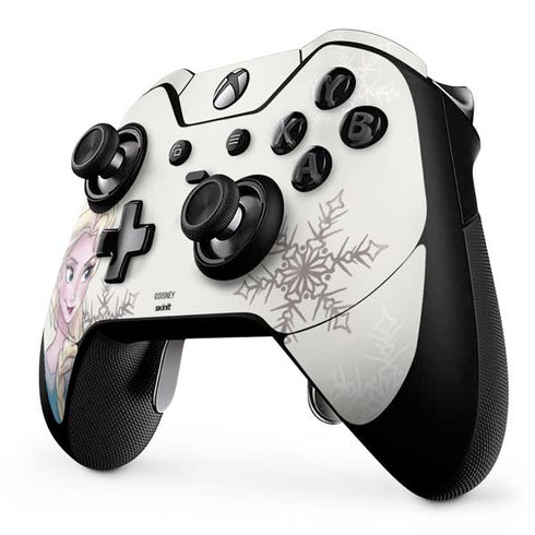 Disney Frozen Elsa Snowflakes Art Xbox One Elite Controller Skin