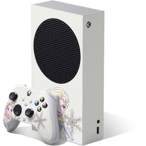Disney Frozen Elsa Snowflakes Art Xbox Series S Skins