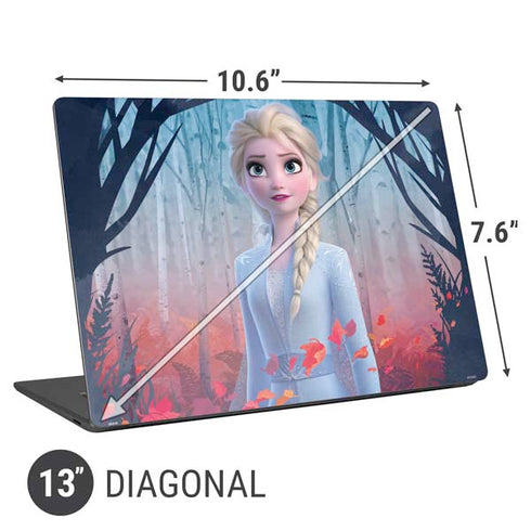 Disney Frozen II Elsa Universal Laptop 13in (10.6 x 7.6in) Skin