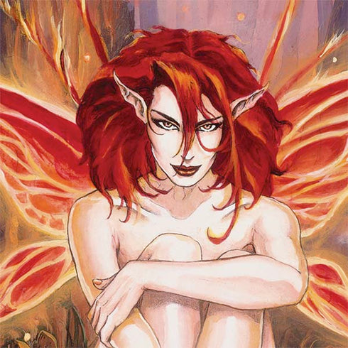 Ruth Thompson Ember Fire Fairy Nintendo 2DS XL (2017) Skin