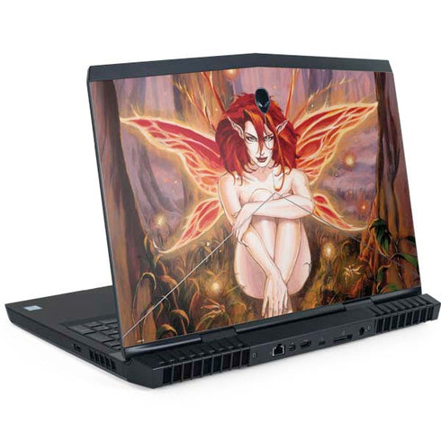 Ember Fire Fairy by Ruth Thompson Dell Alienware Skin