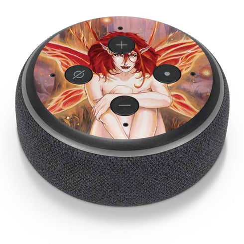 Ruth Thompson Ember Fire Fairy Amazon Echo Dot Skin