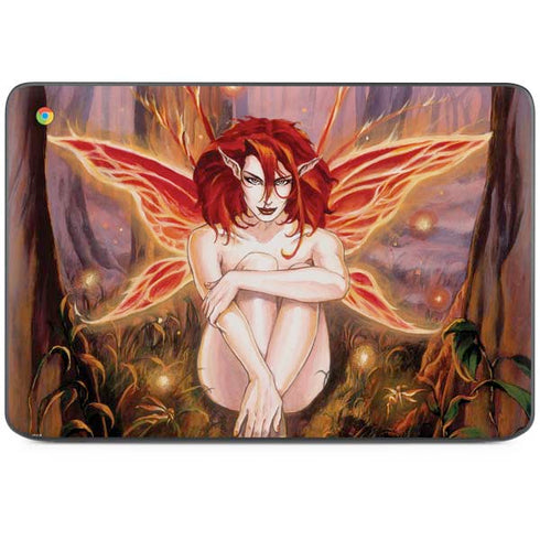 Ember Fire Fairy by Ruth Thompson HP Chromebook Skin