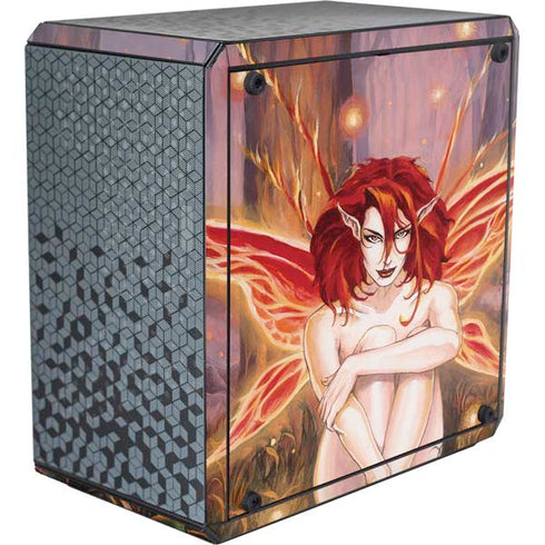 Ruth Thompson Ember Fire Fairy Cooler Master MasterBox Q300L Mini Tower Skin