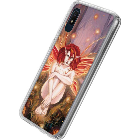 Ruth Thompson Ember Fire Fairy Galaxy A10e Clear Case
