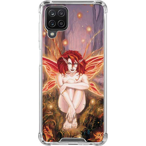 Ruth Thompson Ember Fire Fairy Galaxy A12 Clear Case