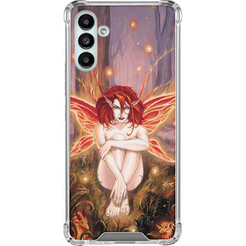 Ruth Thompson Ember Fire Fairy Galaxy A13 5G Clear Case