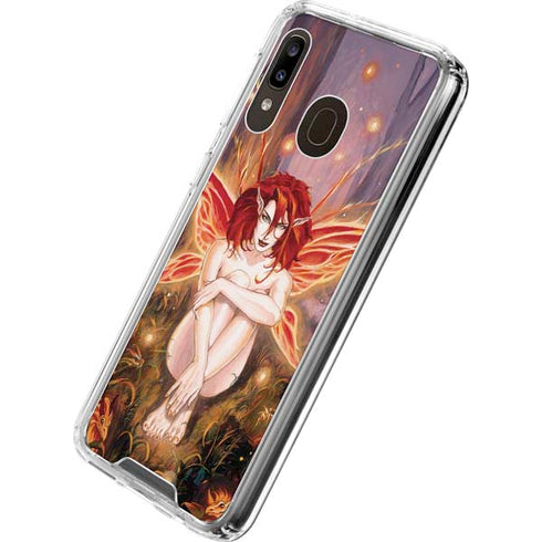 Ruth Thompson Ember Fire Fairy Galaxy A30 Clear Case