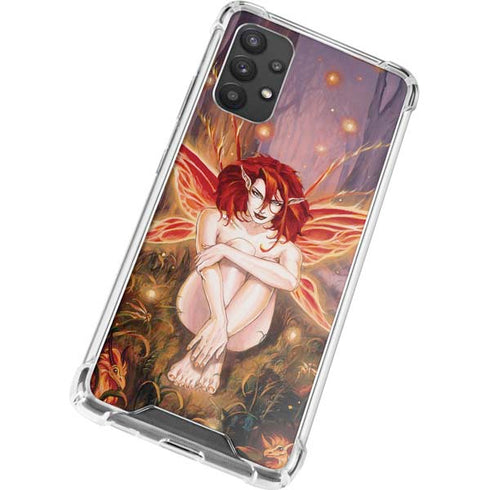 Ruth Thompson Ember Fire Fairy Galaxy A32 5G Clear Case