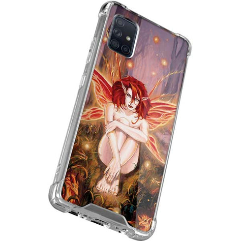 Ruth Thompson Ember Fire Fairy Galaxy A71 5G Clear Case