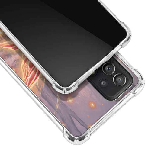Ruth Thompson Ember Fire Fairy Galaxy A72 5G Clear Case