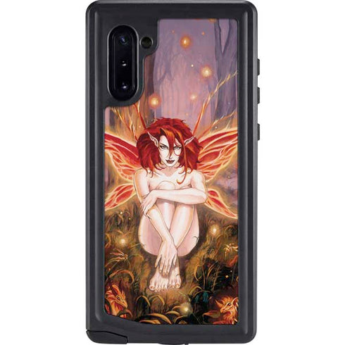 Ruth Thompson Ember Fire Fairy Galaxy Note 10 Waterproof Case