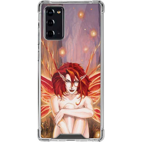 Ruth Thompson Ember Fire Fairy Galaxy Note20 5G Clear Case