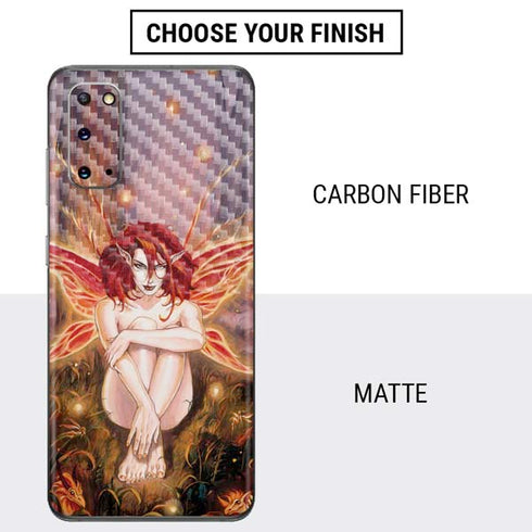 Ruth Thompson Ember Fire Fairy Galaxy S20 Skin