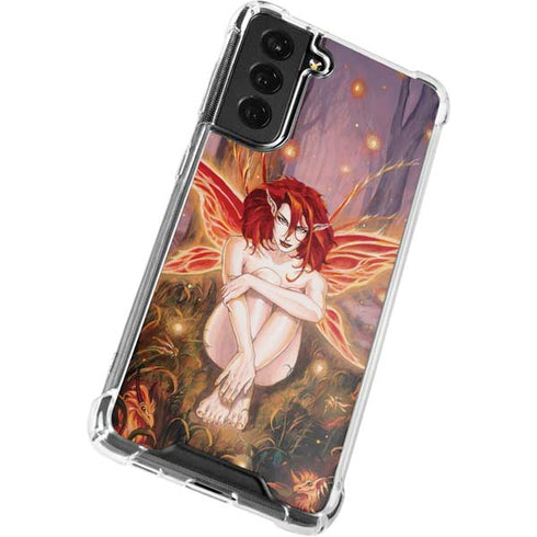 Ruth Thompson Ember Fire Fairy Galaxy S21 FE Clear Case