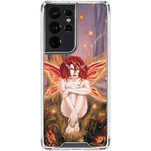 Ruth Thompson Ember Fire Fairy Galaxy S21 Ultra 5G Clear Case