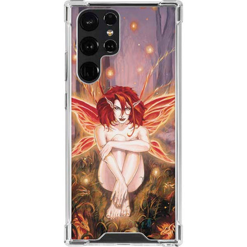 Ruth Thompson Ember Fire Fairy Galaxy S22 Ultra Clear Case