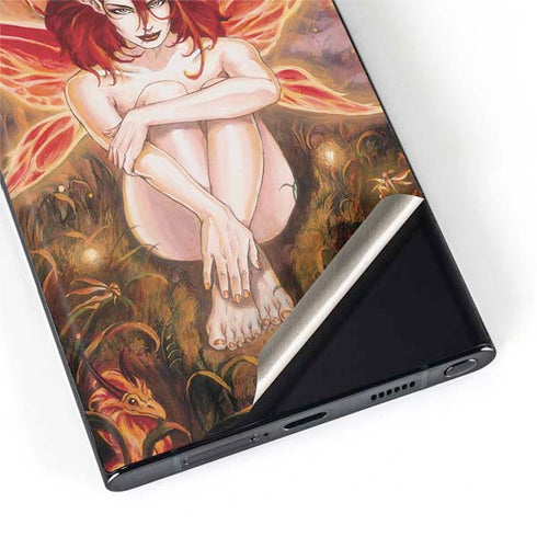 Ruth Thompson Ember Fire Fairy Galaxy S22 Ultra Skin