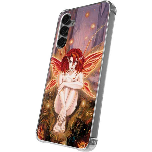Ember Fire Fairy by Ruth Thompson Galaxy S24 Plus Clear Case