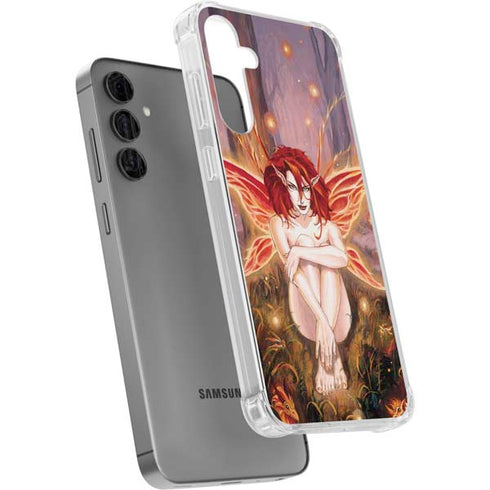 Ember Fire Fairy by Ruth Thompson Galaxy S24 Plus Clear Case