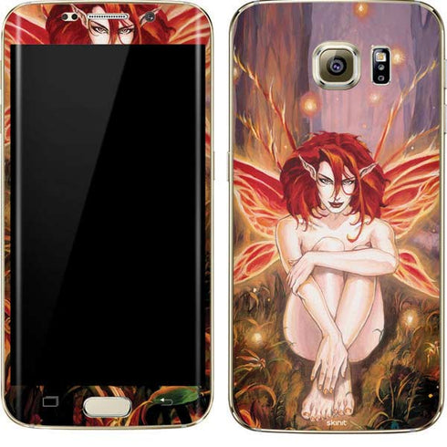 Ruth Thompson Ember Fire Fairy Galaxy S7 Edge Skin