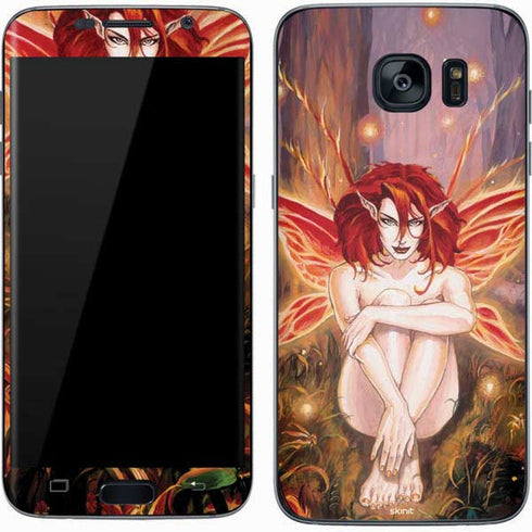 Ruth Thompson Ember Fire Fairy Galaxy S7 Skin