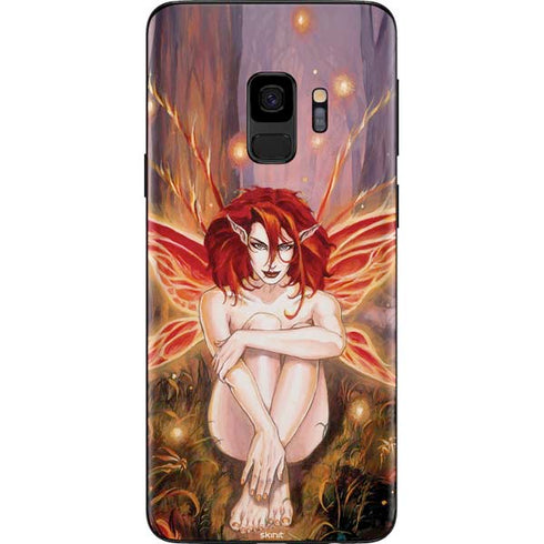 Ruth Thompson Ember Fire Fairy Galaxy S9 Skin