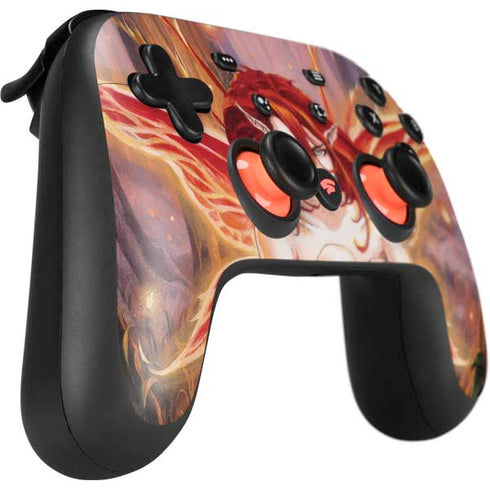 Ruth Thompson Ember Fire Fairy Google Stadia Controller Skin