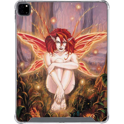 Ruth Thompson Ember Fire Fairy iPad Pro 12.9in (2020) Clear Case