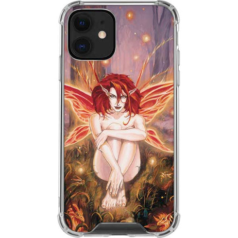 Ruth Thompson Ember Fire Fairy iPhone 12 Clear Case