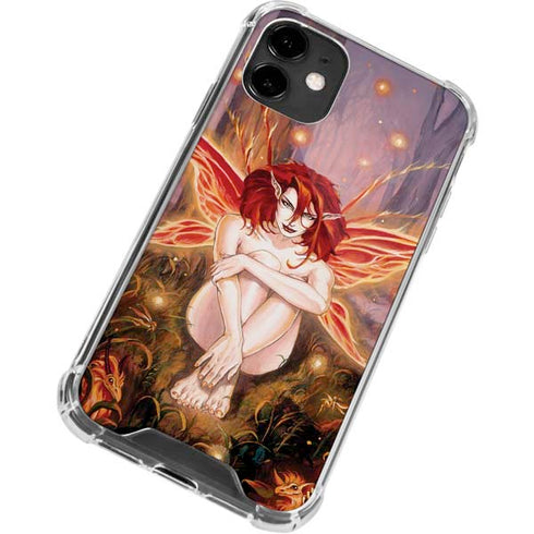 Ruth Thompson Ember Fire Fairy iPhone 12 Clear Case