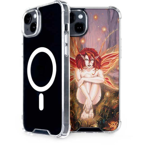 Ember Fire Fairy by Ruth Thompson iPhone 15 Plus MagSafe Case