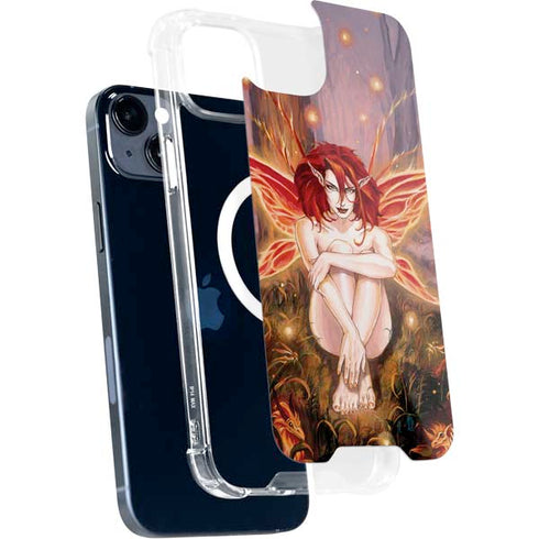 Ember Fire Fairy by Ruth Thompson iPhone 15 Plus MagSafe Case