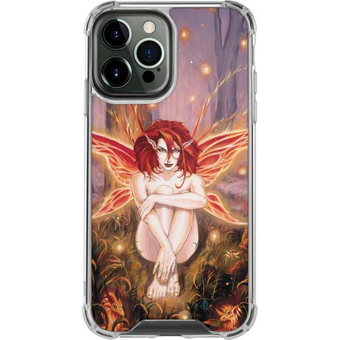 Ruth Thompson Ember Fire Fairy iPhone 14 Pro Max Clear Case