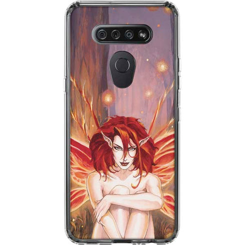 Ember Fire Fairy by Ruth Thompson LG K51/Q51 Clear Case