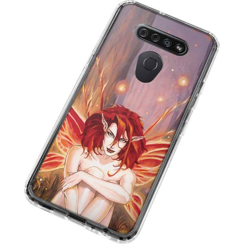 Ember Fire Fairy by Ruth Thompson LG K51/Q51 Clear Case
