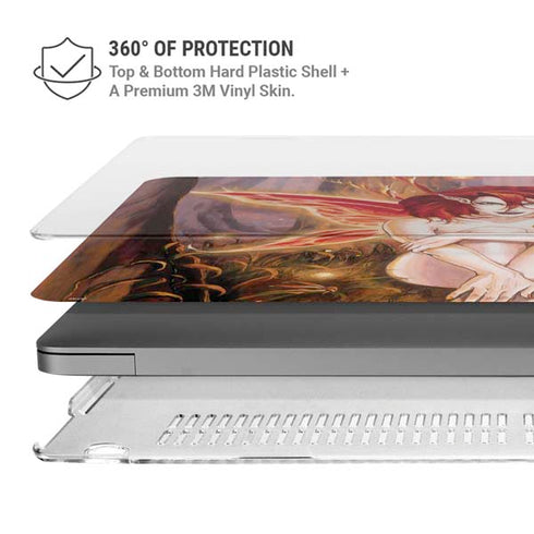 Ember Fire Fairy by Ruth Thompson MacBook Pro 16in (2021-25) Case plus Skin