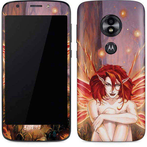 Ruth Thompson Ember Fire Fairy Moto E5 Play Skin