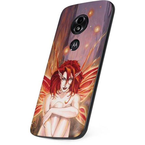 Ruth Thompson Ember Fire Fairy Moto E5 Play Skin