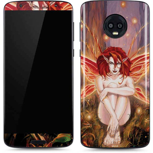 Ruth Thompson Ember Fire Fairy Moto G6 Skin