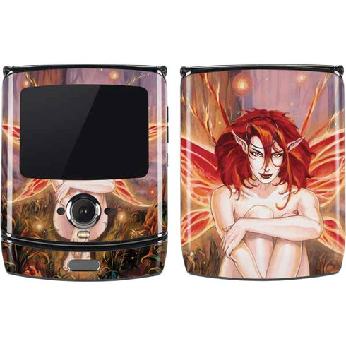 Ruth Thompson Ember Fire Fairy Motorola RAZR Skin