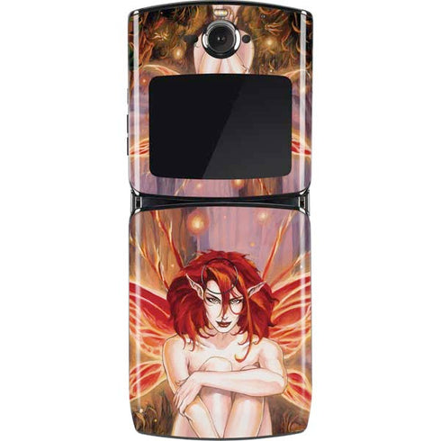 Ruth Thompson Ember Fire Fairy Motorola RAZR Skin
