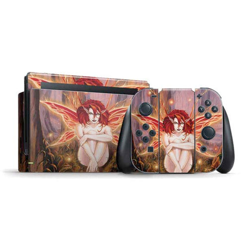 Ruth Thompson Ember Fire Fairy Nintendo Switch Bundle Skin