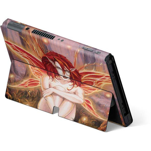 Ruth Thompson Ember Fire Fairy Nintendo Switch OLED (2021) Skin