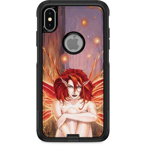 Ruth Thompson Ember Fire Fairy Otterbox Commuter iPhone Skin