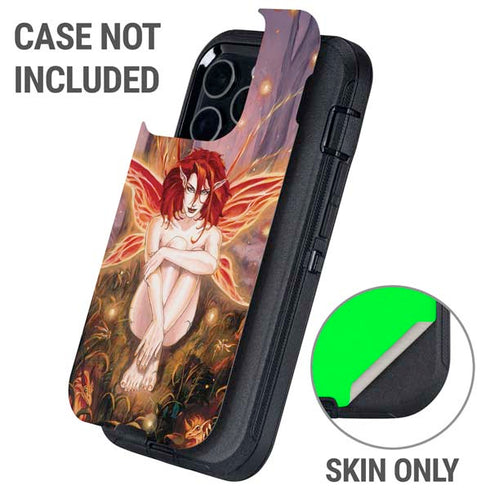 Ember Fire Fairy by Ruth Thompson Otterbox Defender iPhone Skin
