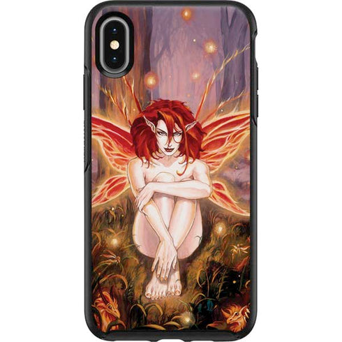 Ruth Thompson Ember Fire Fairy Otterbox Symmetry iPhone Skin