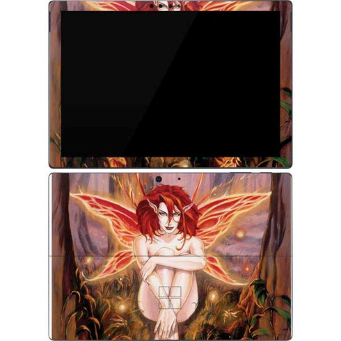 Ruth Thompson Ember Fire Fairy Surface Pro 7 Skin